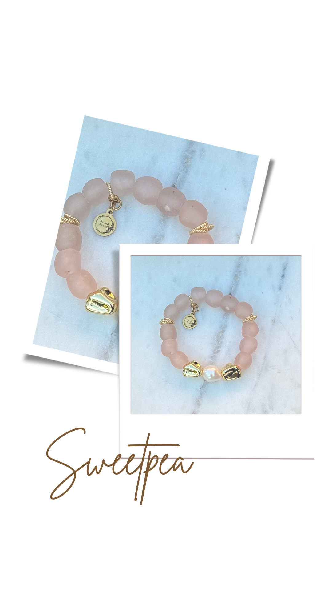 Eco Elegance Pearl Bracelet